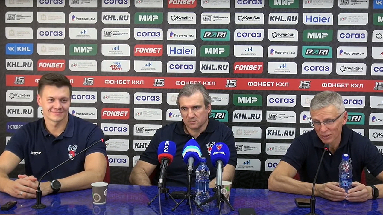 Press conference of HC Torpedo