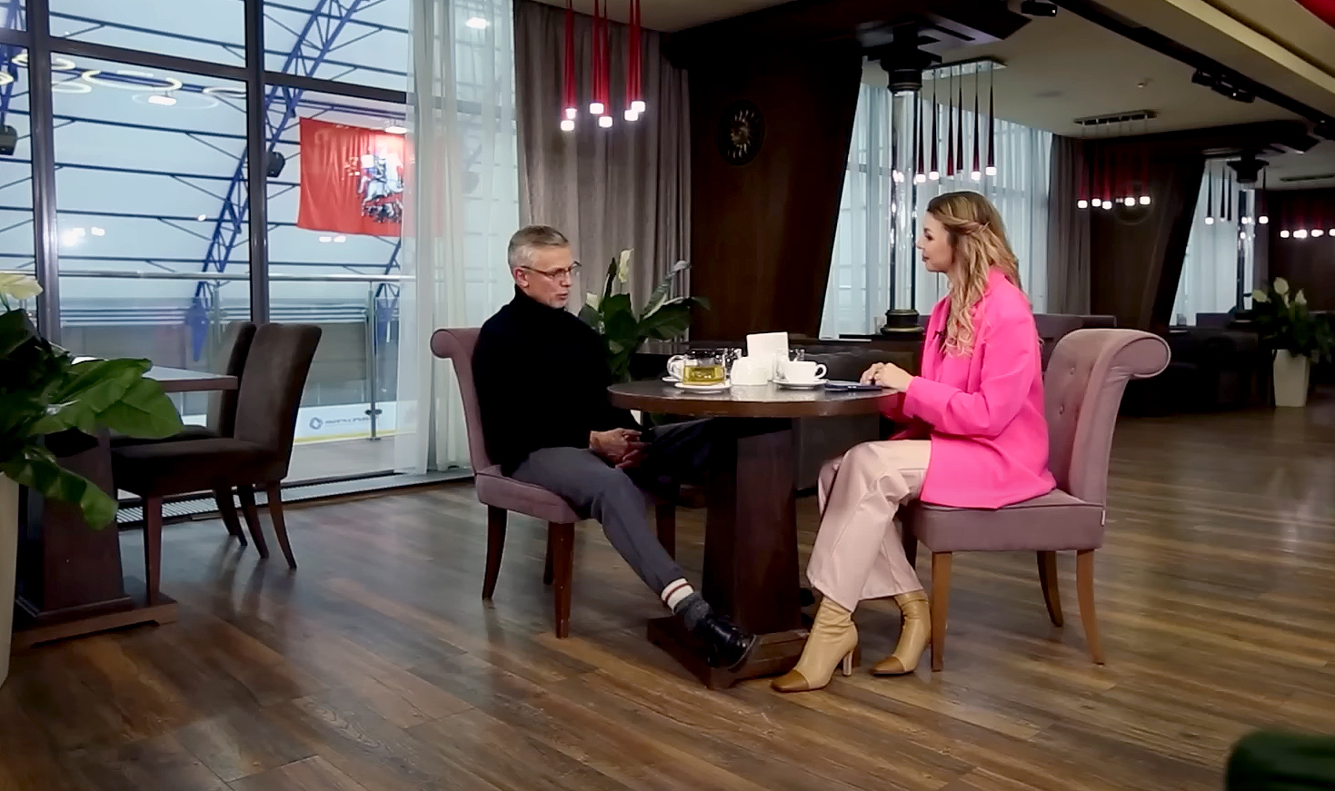 Tet-a-tet with Marusya." Interview with Igor Larionov