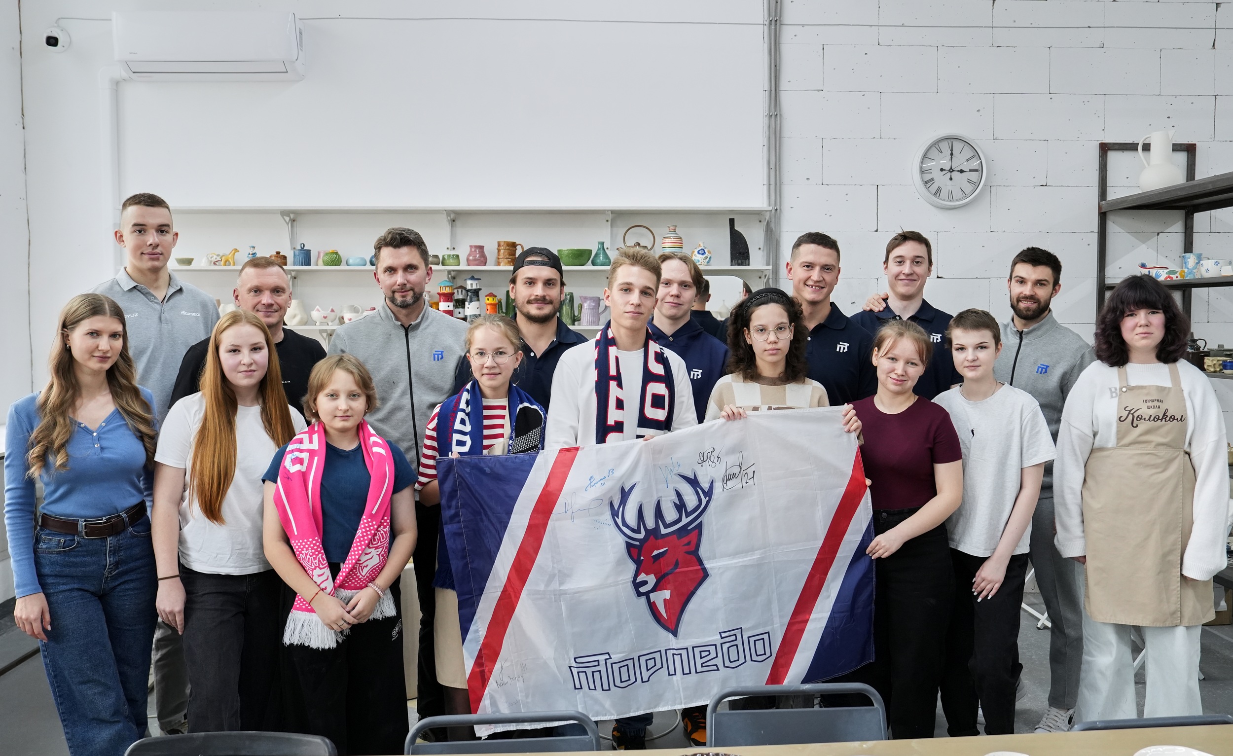 «Торпедо» и «НОНЦ» — в мастерской «Колокол»